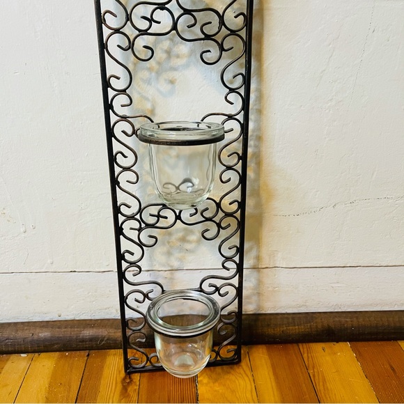 Metal Hanging Candle Holder - Picture 3 of 6